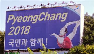 Winter Olympics Billboard